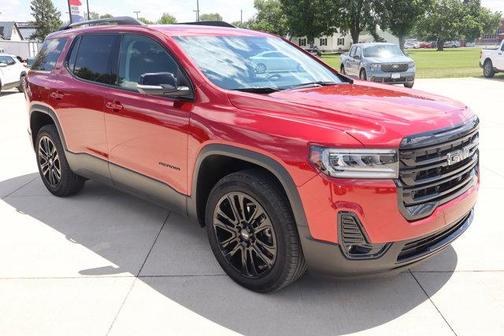 Volcanic Red 2023 GMC Acadia SLT