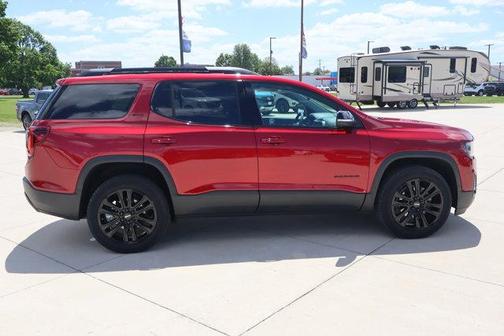 Volcanic Red 2023 GMC Acadia SLT