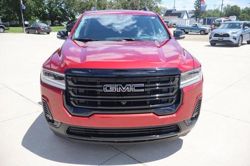 Volcanic Red 2023 GMC Acadia SLT
