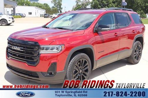 Volcanic Red 2023 GMC Acadia SLT