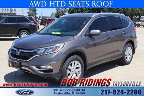 Brown 2015 Honda CR-V EX-L