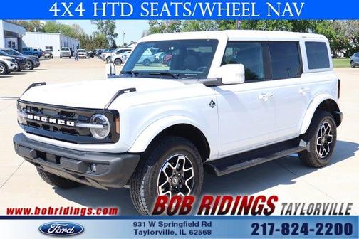 White 2025 Ford Bronco Outer Banks