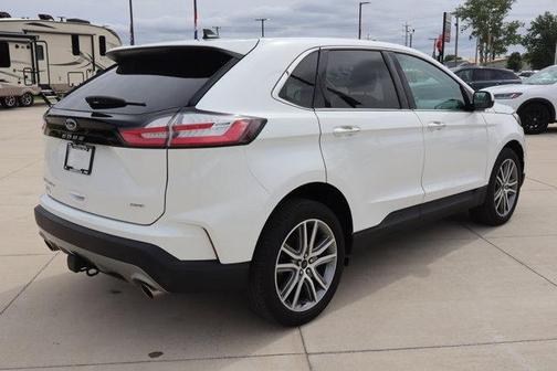 White 2024 Ford Edge Titanium