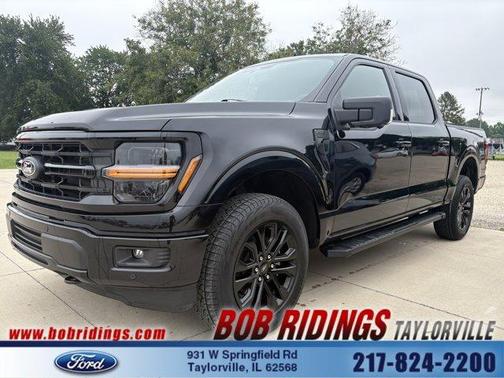 Black 2025 Ford F-150 XLT