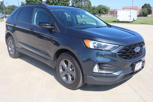 Blue 2024 Ford Edge SEL
