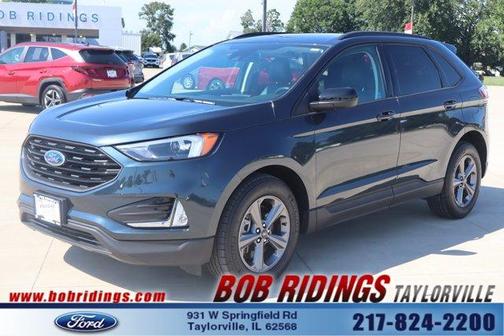 Blue 2024 Ford Edge SEL