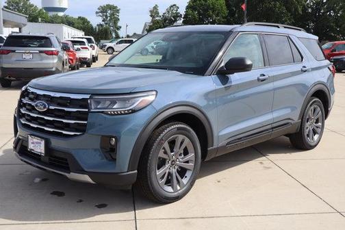 Medium Blue Metallic 2026 Ford Explorer Active