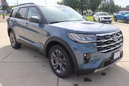 Medium Blue Metallic 2026 Ford Explorer Active