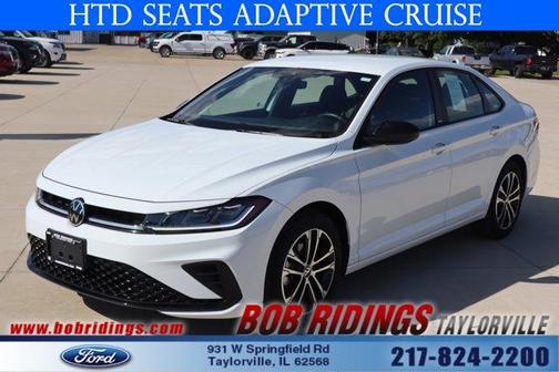 Pure White 2025 Volkswagen Jetta 1.5T Sport