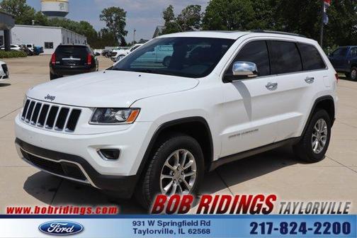 Bright White Clearcoat 2015 Jeep Grand Cherokee Limited