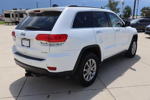 Bright White Clearcoat 2015 Jeep Grand Cherokee Limited
