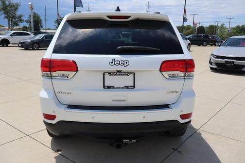 Bright White Clearcoat 2015 Jeep Grand Cherokee Limited