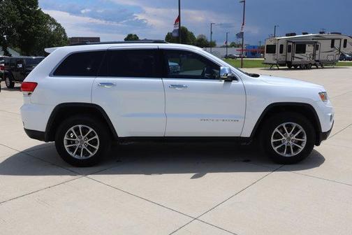 Bright White Clearcoat 2015 Jeep Grand Cherokee Limited