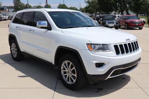 Bright White Clearcoat 2015 Jeep Grand Cherokee Limited