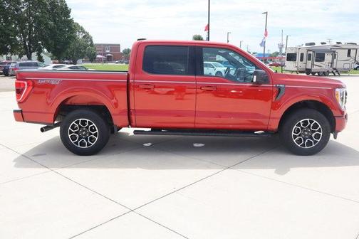 Red 2023 Ford F-150 XLT