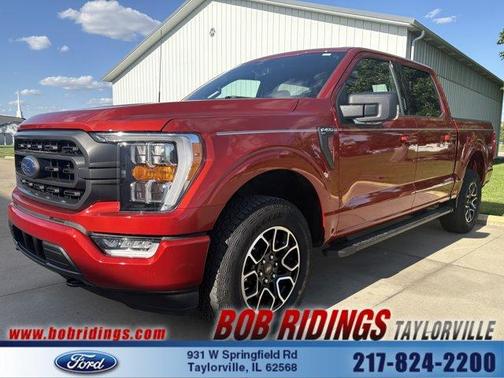Red 2023 Ford F-150 XLT
