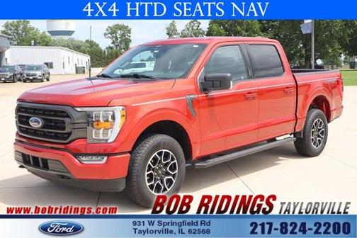 Red 2023 Ford F-150 XLT