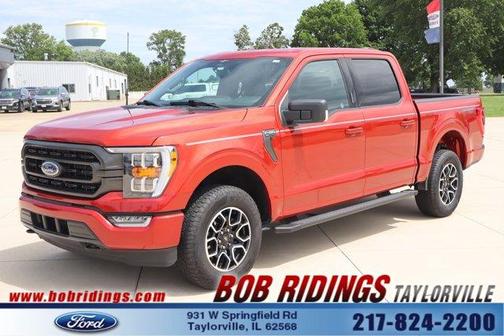 Red 2023 Ford F-150 XLT