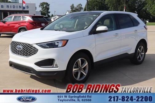 White 2024 Ford Edge SEL