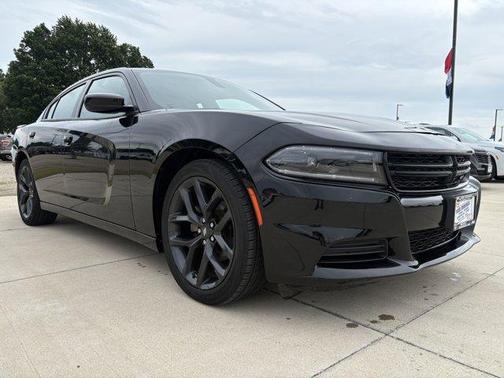 Pitch Black Clearcoat 2023 Dodge Charger SXT