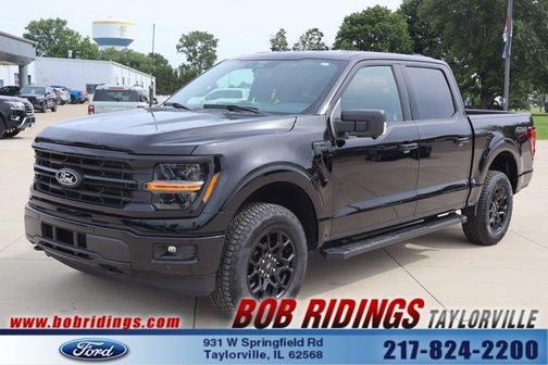 Black 2025 Ford F-150 XLT