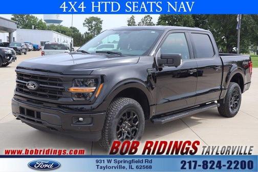 Black 2025 Ford F-150 XLT