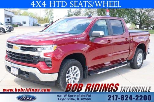 Red 2024 Chevrolet Silverado 1500 LT
