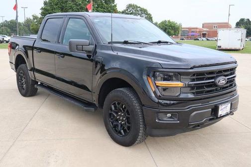 Black 2025 Ford F-150 XLT