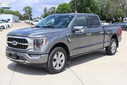 Gray 2022 Ford F-150 Platinum