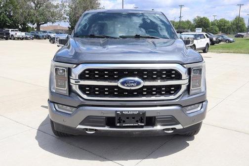 Gray 2022 Ford F-150 Platinum