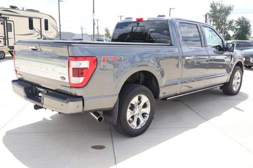 Gray 2022 Ford F-150 Platinum