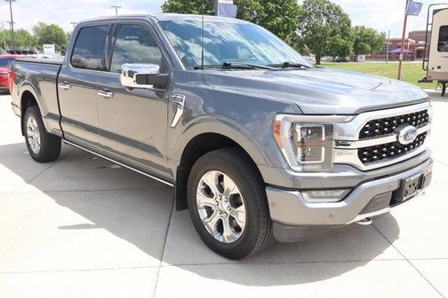 Gray 2022 Ford F-150 Platinum