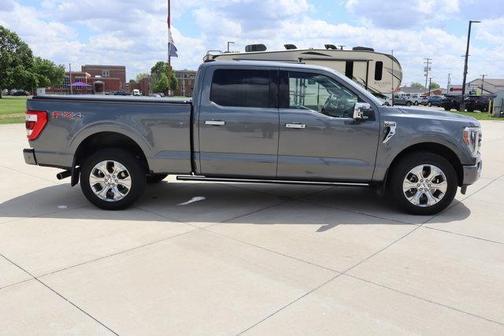 Gray 2022 Ford F-150 Platinum