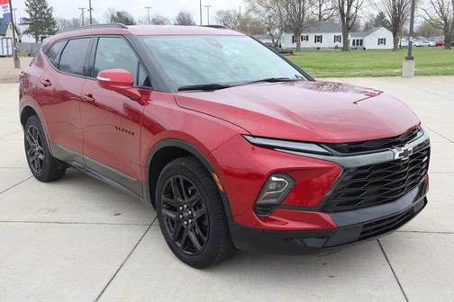 Radiant Red 2024 Chevrolet Blazer RS
