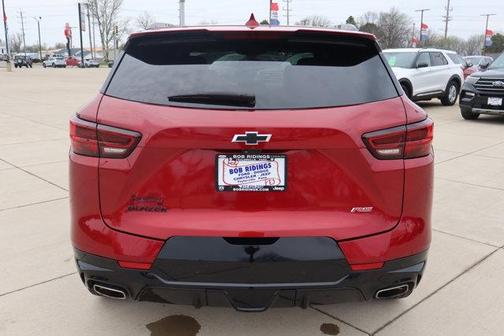 Radiant Red 2024 Chevrolet Blazer RS