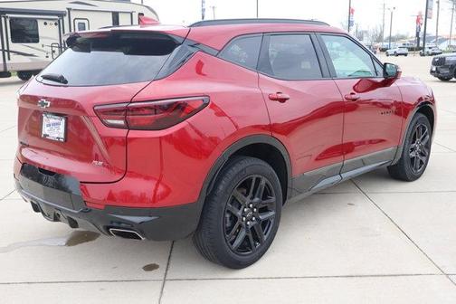 Radiant Red 2024 Chevrolet Blazer RS