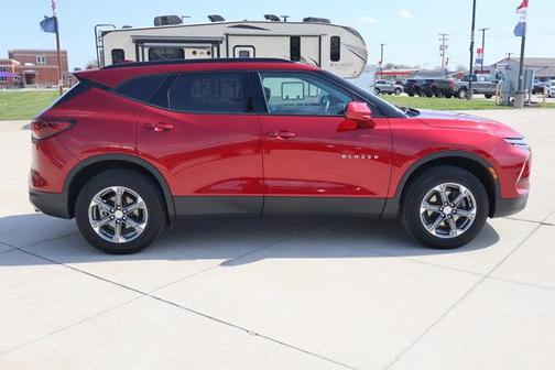 Radiant Red 2024 Chevrolet Blazer LT