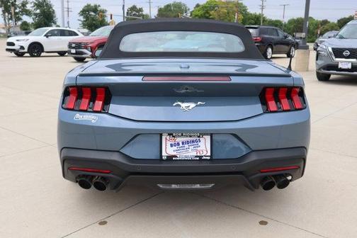 Vapor Blue Metallic 2025 Ford Mustang EcoBoost Premium