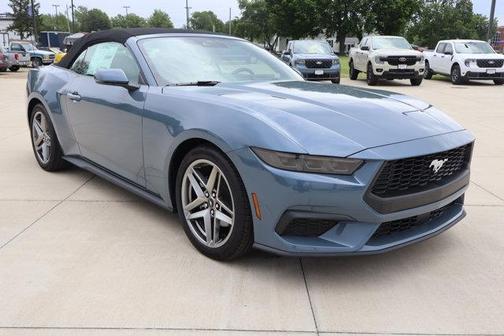 Vapor Blue Metallic 2025 Ford Mustang EcoBoost Premium