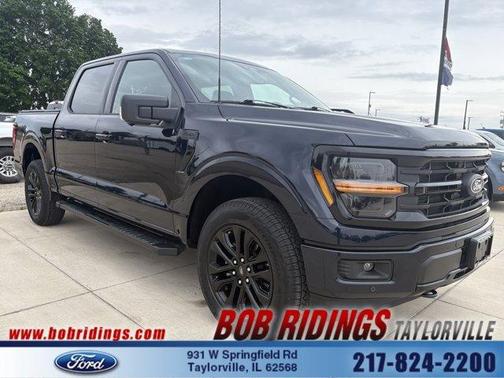 Blue 2025 Ford F-150 XLT