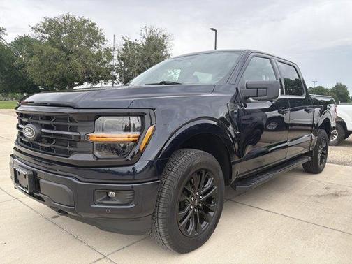 Blue 2025 Ford F-150 XLT