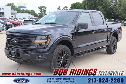 Blue 2025 Ford F-150 XLT