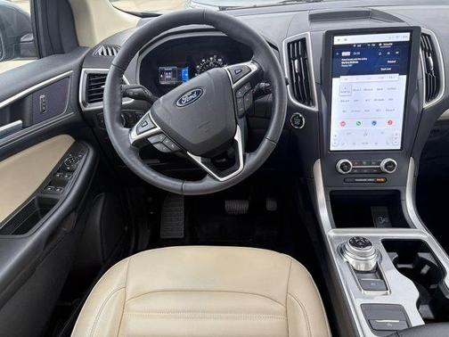 Gray 2024 Ford Edge SEL