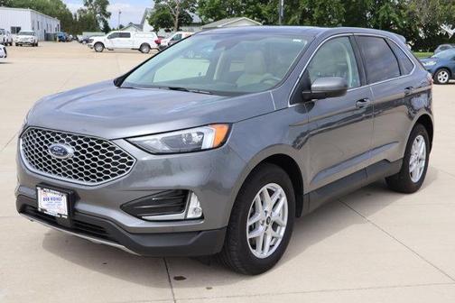 Gray 2024 Ford Edge SEL