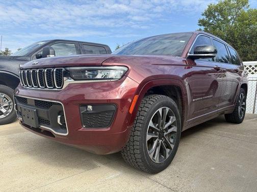 Velvet Red Pearlcoat 2022 Jeep Grand Cherokee L Overland