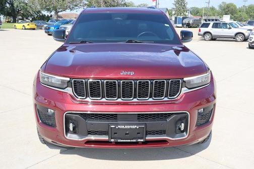 Velvet Red Pearlcoat 2022 Jeep Grand Cherokee L Overland