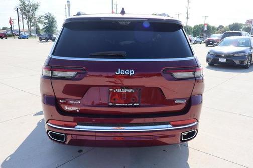 Velvet Red Pearlcoat 2022 Jeep Grand Cherokee L Overland