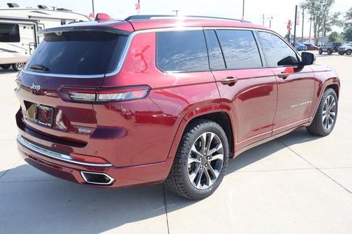 Velvet Red Pearlcoat 2022 Jeep Grand Cherokee L Overland