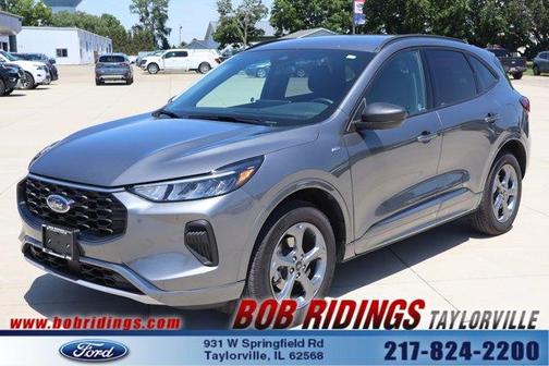 Gray 2024 Ford Escape ST-Line