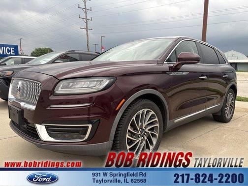 Burgundy 2019 Lincoln Nautilus Reserve